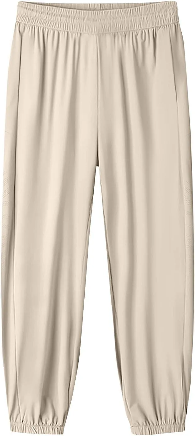 Beeswan Pants for Women Stretch Outdoor Quick Drying Pants with Pockets Drawstring Fashion Beeswan Pants Straight