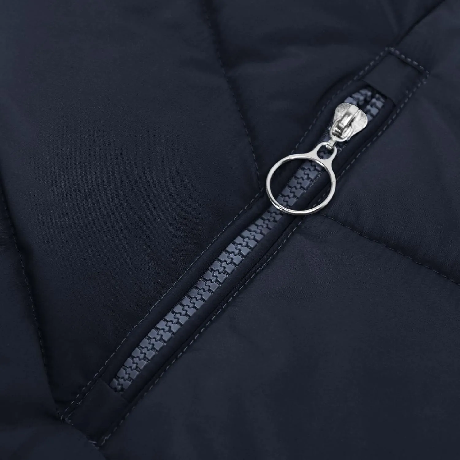 Borniu Women's Warm Winter Puffer Coat Thicken Fleece Lined Down Jacket Quilted Puffer Jacket Hooded Outerwear