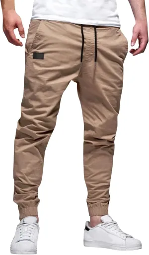 Cargo Pants for Men Big and Tall Pants Streetwear Hip Hop Harem Pants Multi-Pocket Techwear Punk Tactical Track Pants