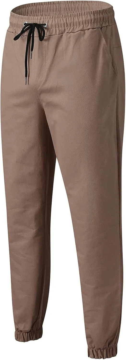 Cargo Pants for Men Big and Tall Pants Streetwear Hip Hop Harem Pants Multi-Pocket Techwear Punk Tactical Track Pants