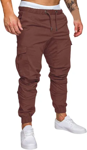 Cargo Pants for Men Joggers Tactical Pants with 9 Pockets Lightweight Ripstop Cargo Work Pants Mens Wild Cargo Pants