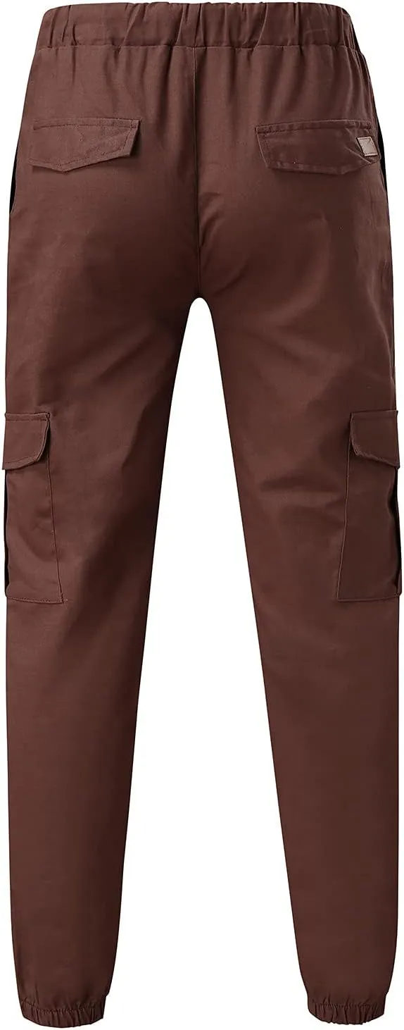 Cargo Pants for Men Joggers Tactical Pants with 9 Pockets Lightweight Ripstop Cargo Work Pants Mens Wild Cargo Pants