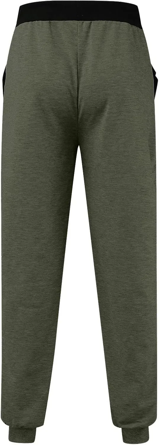 Cargo Sweatpants for Men Mens Lounge Pants Pants Mens Athletic Workout Running Jogger Pants with Pockets Cargo Pants