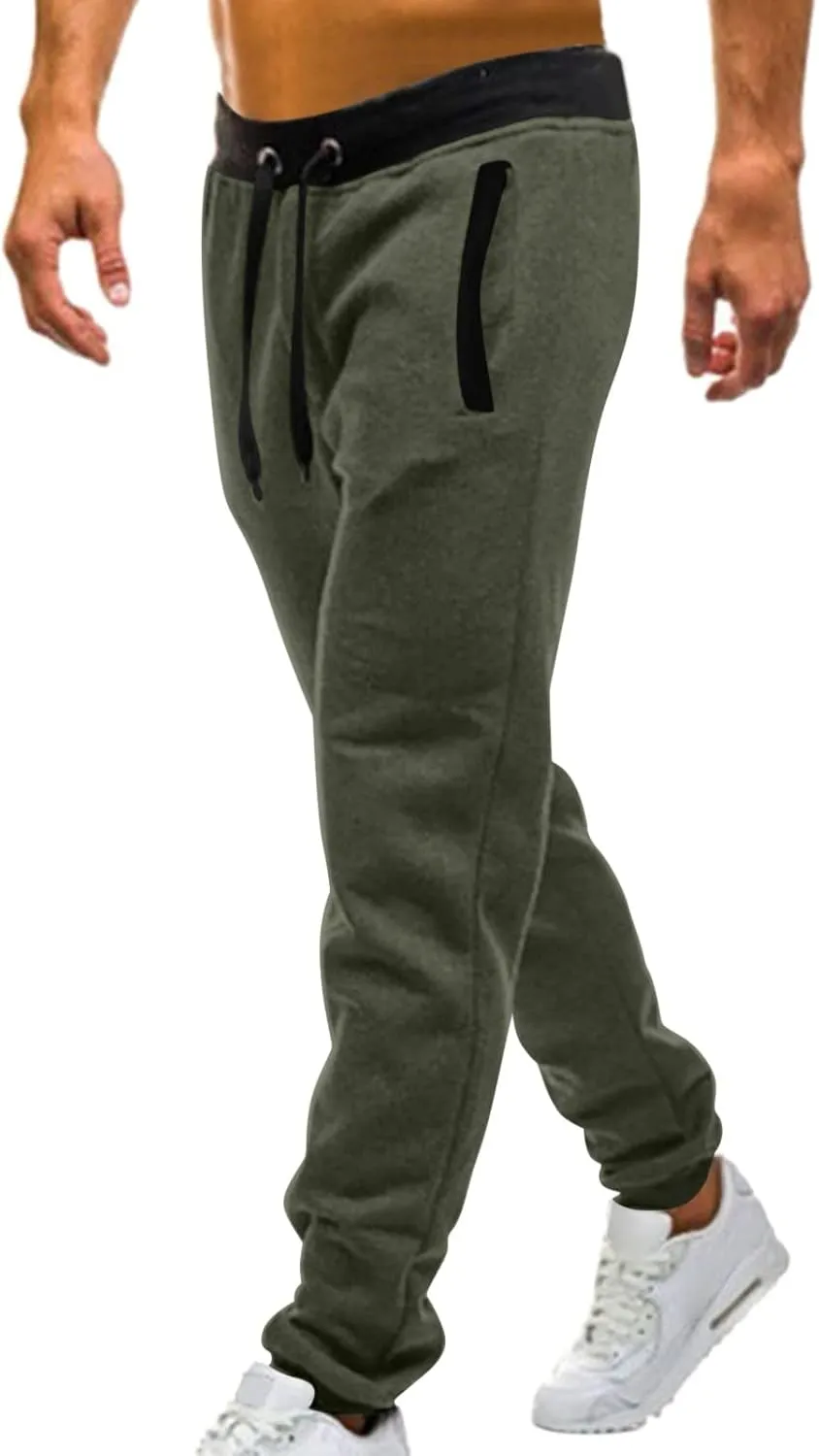 Cargo Sweatpants for Men Mens Lounge Pants Pants Mens Athletic Workout Running Jogger Pants with Pockets Cargo Pants