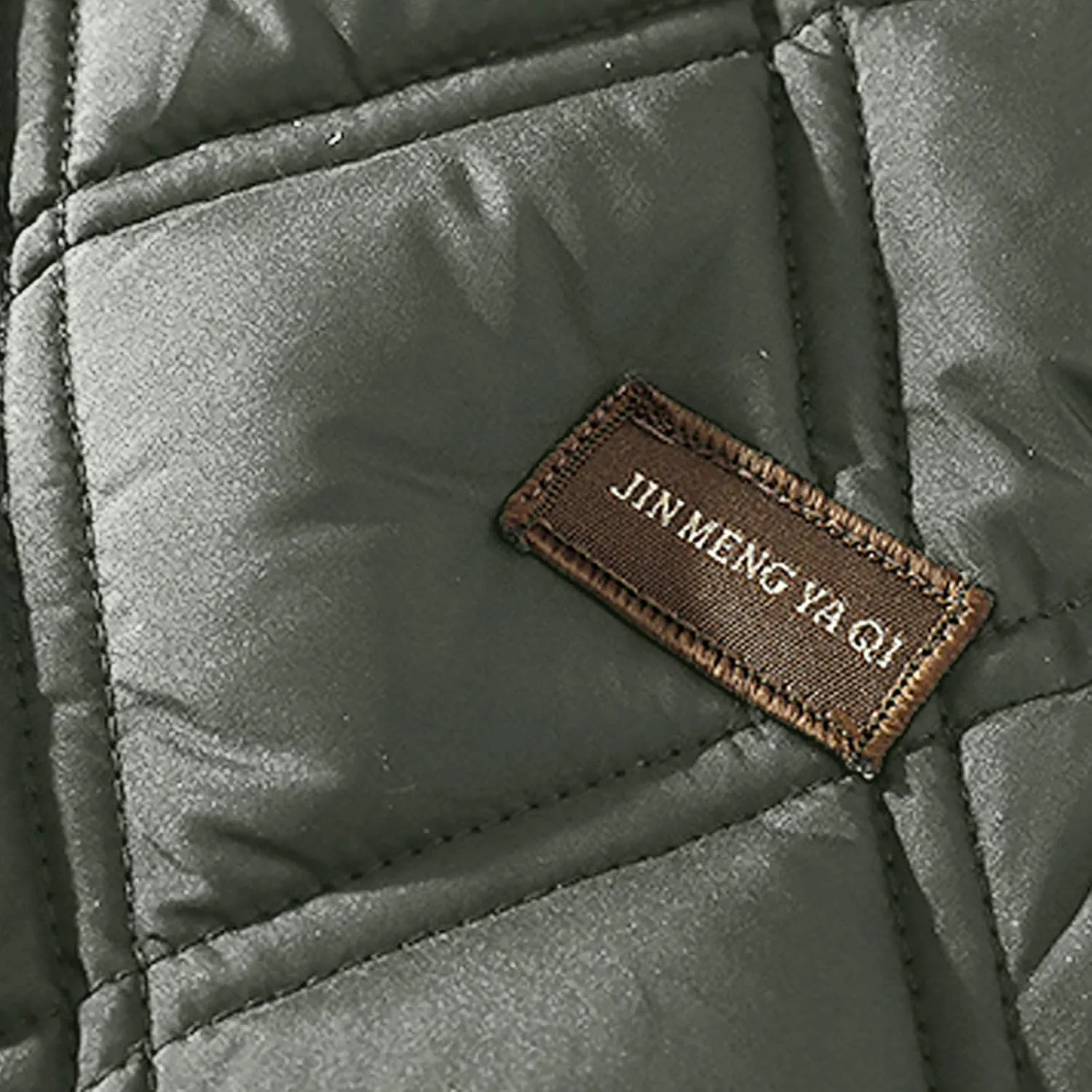 Casual Baseball Puffer Jacket for Men Solid Button Down Plus Size Down Coats Winter Thicken Warm Ski Jackets