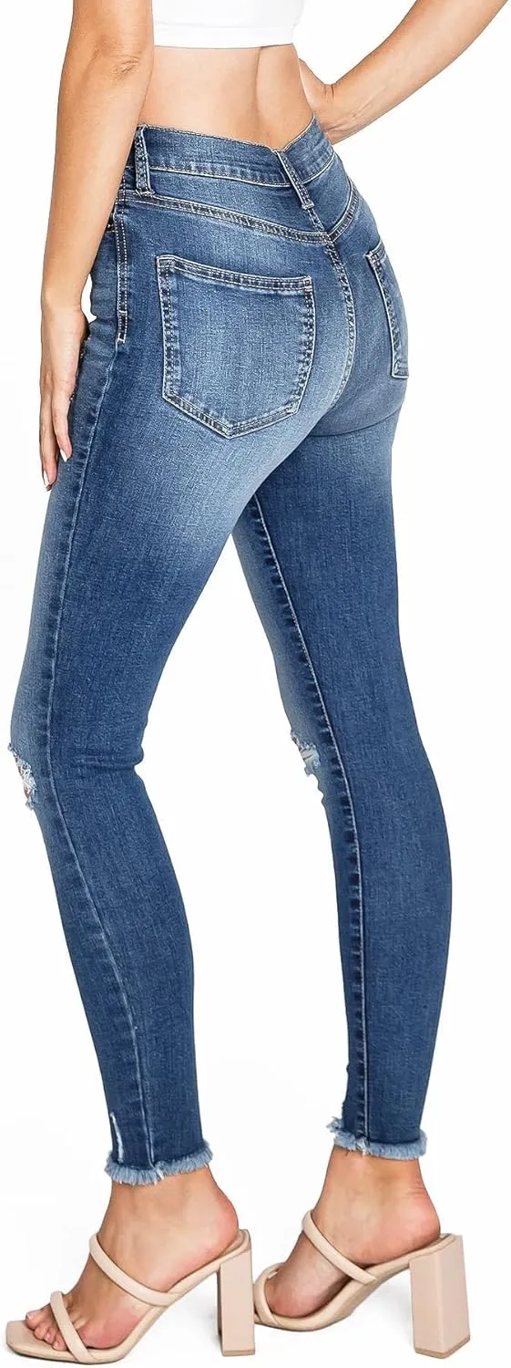 Celebrity Pink Regeneration Women's Juniors High Rise Skinny Jeans