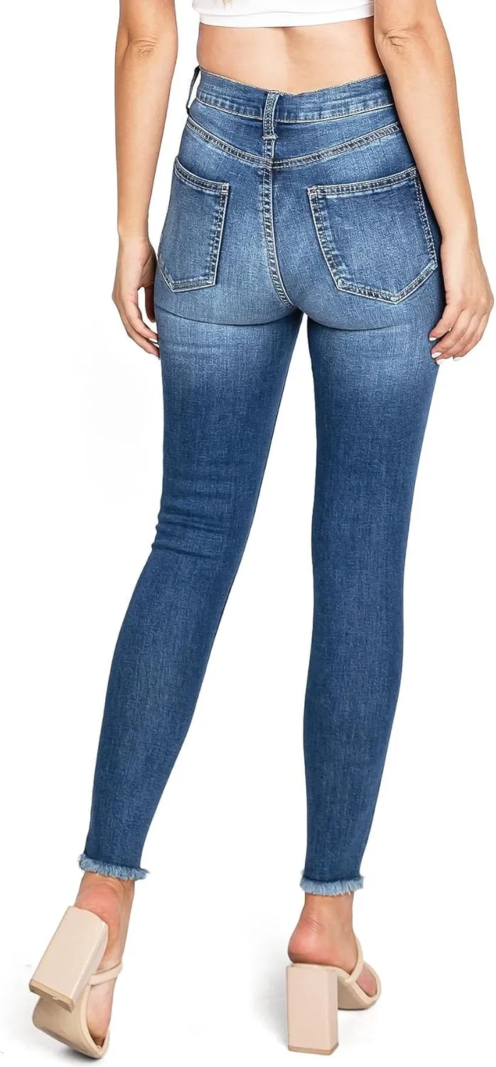 Celebrity Pink Regeneration Women's Juniors High Rise Skinny Jeans