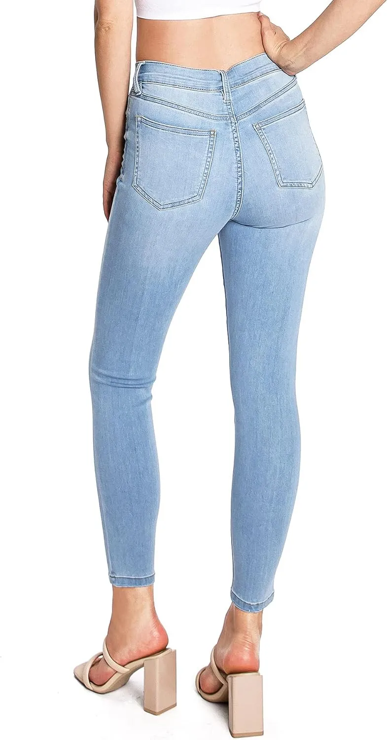 Celebrity Pink Regeneration Women's Juniors High Rise Skinny Jeans