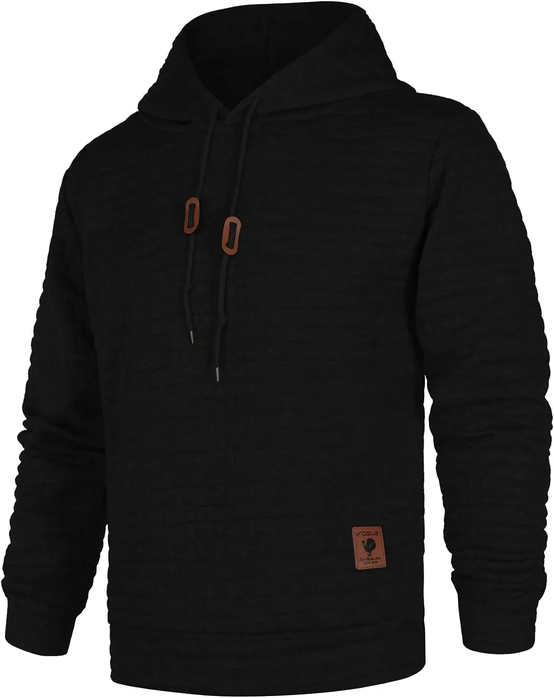 DuDubaby Men's Winter Casual Hoodie Warm Long Sleeves Sweatshirt Coat Jacket Sweater