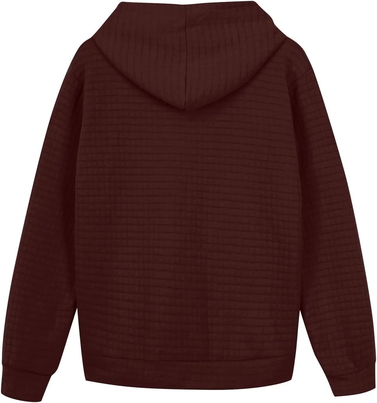 DuDubaby Men's Winter Casual Hoodie Warm Long Sleeves Sweatshirt Coat Jacket Sweater