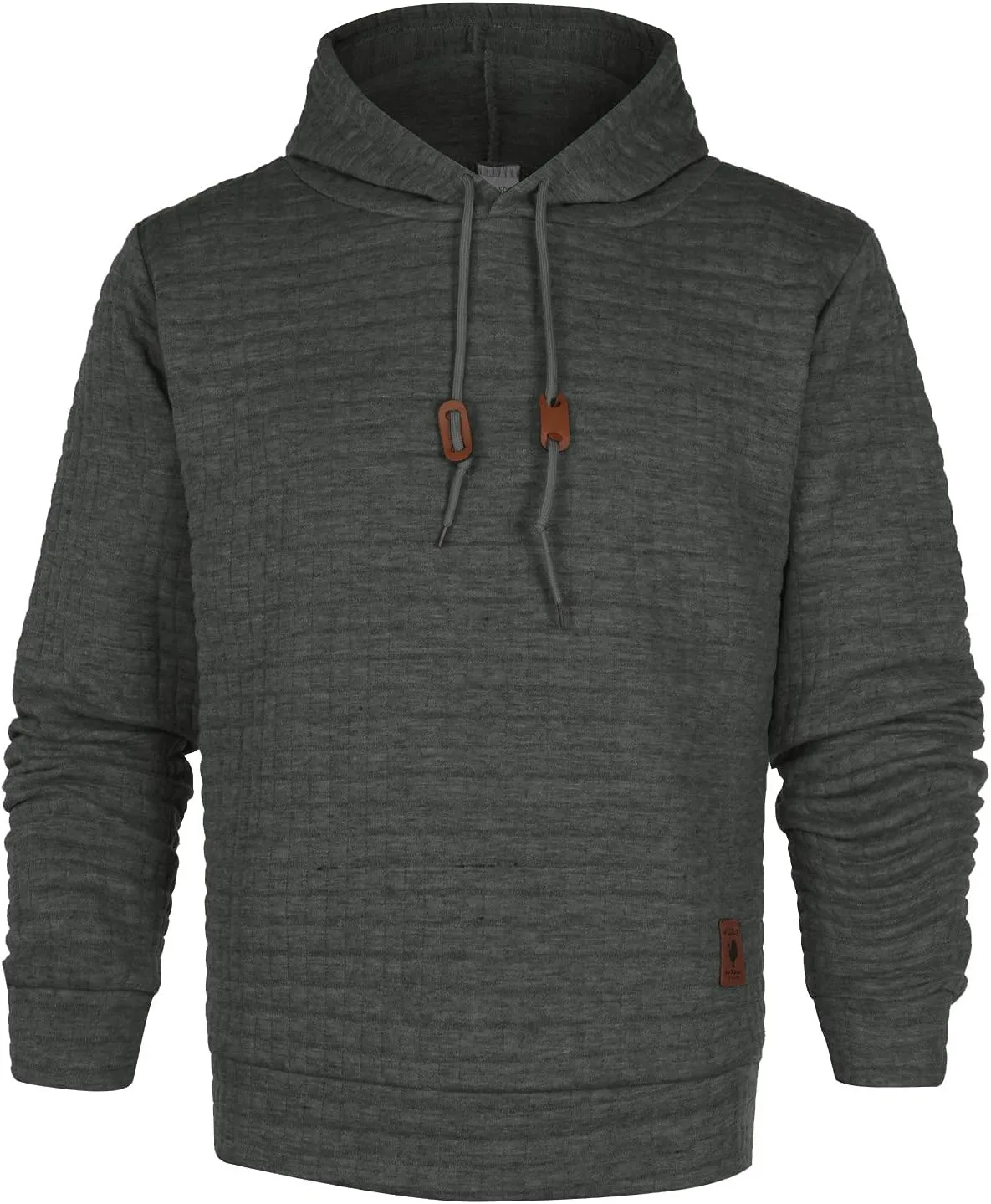 DuDubaby Men's Winter Casual Hoodie Warm Long Sleeves Sweatshirt Coat Jacket Sweater