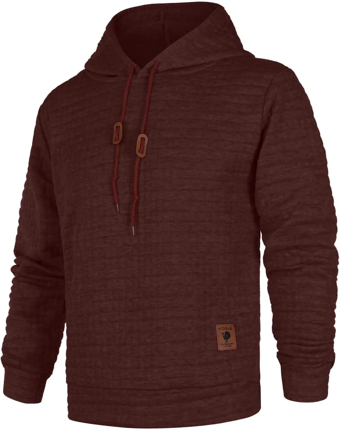 DuDubaby Men's Winter Casual Hoodie Warm Long Sleeves Sweatshirt Coat Jacket Sweater