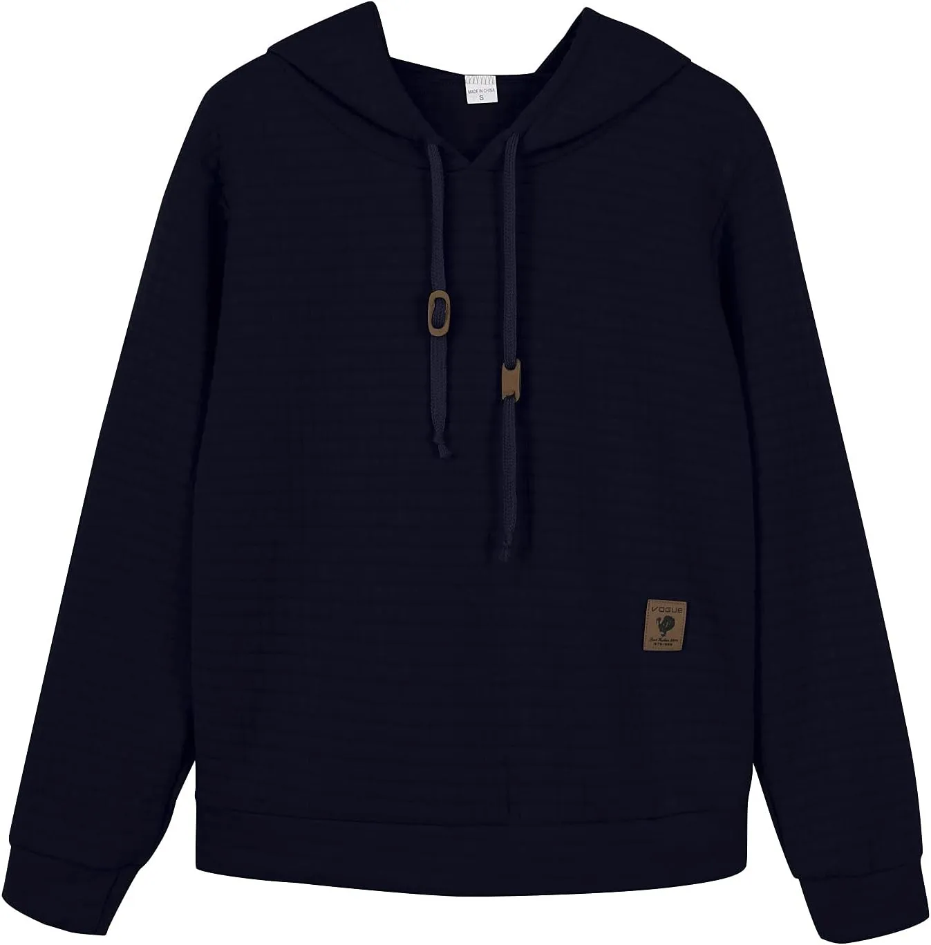 DuDubaby Men's Winter Casual Hoodie Warm Long Sleeves Sweatshirt Coat Jacket Sweater