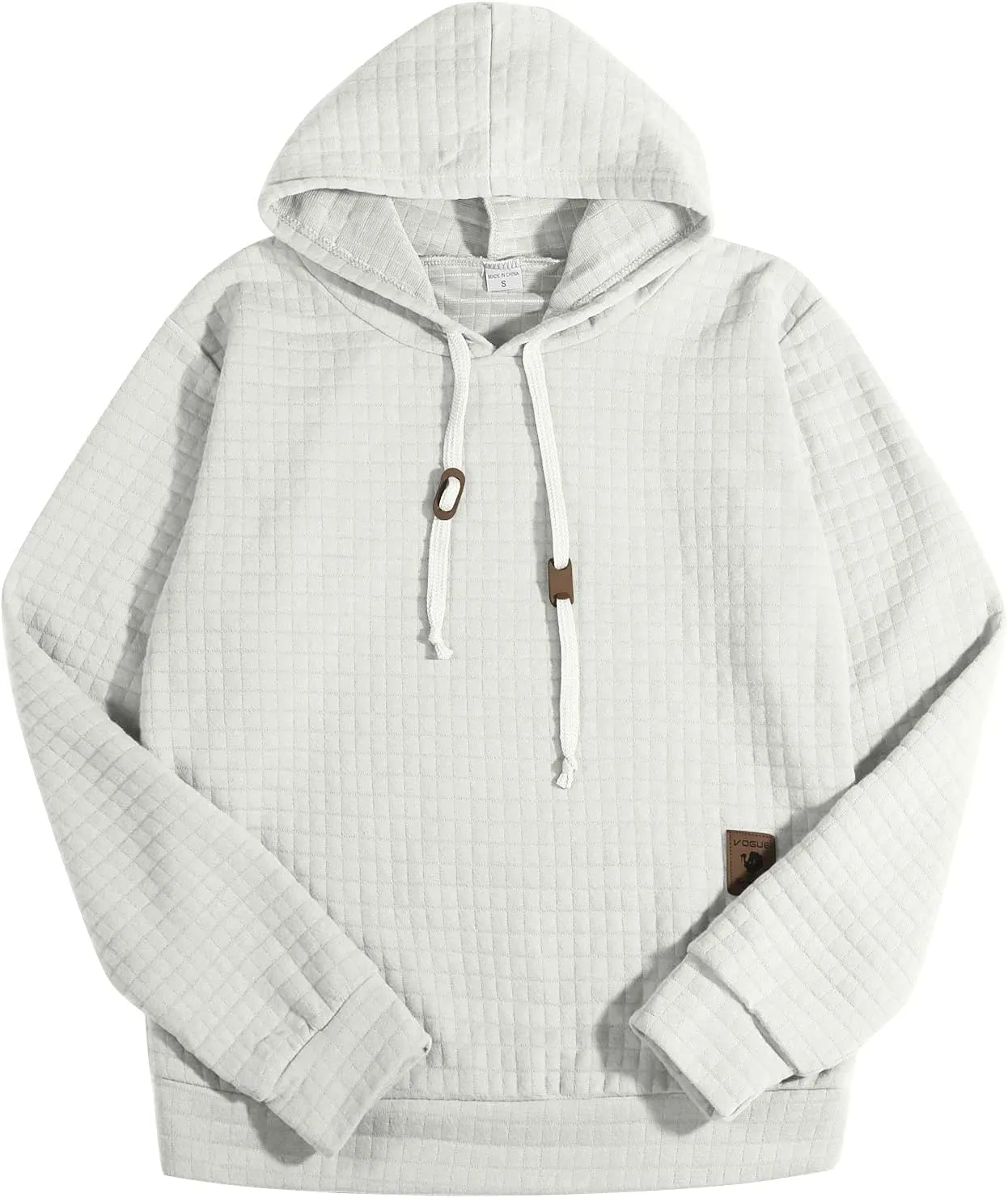 DuDubaby Men's Winter Casual Hoodie Warm Long Sleeves Sweatshirt Coat Jacket Sweater