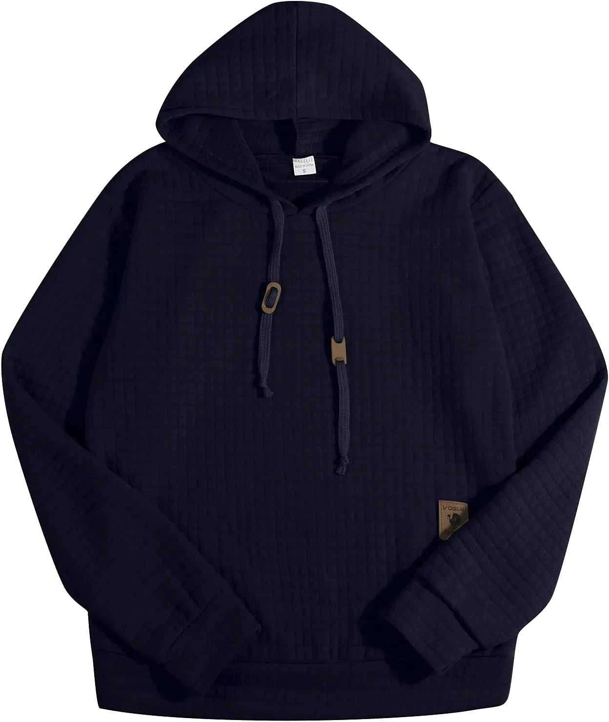 DuDubaby Men's Winter Casual Hoodie Warm Long Sleeves Sweatshirt Coat Jacket Sweater