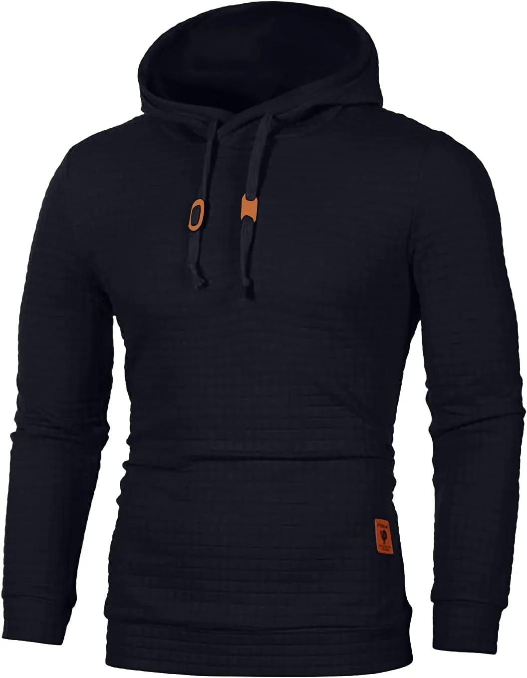 DuDubaby Men's Winter Casual Hoodie Warm Long Sleeves Sweatshirt Coat Jacket Sweater