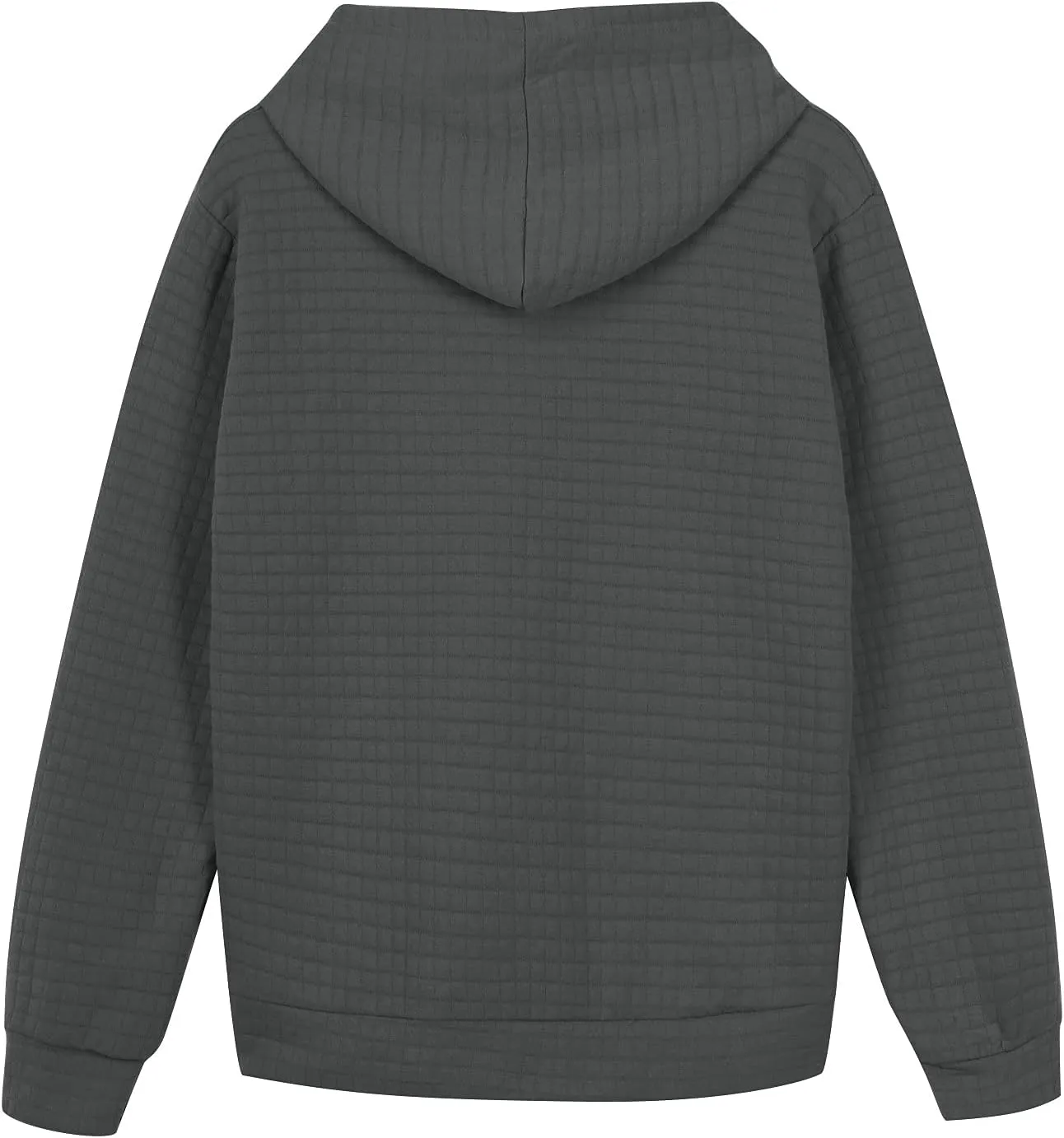 DuDubaby Men's Winter Casual Hoodie Warm Long Sleeves Sweatshirt Coat Jacket Sweater
