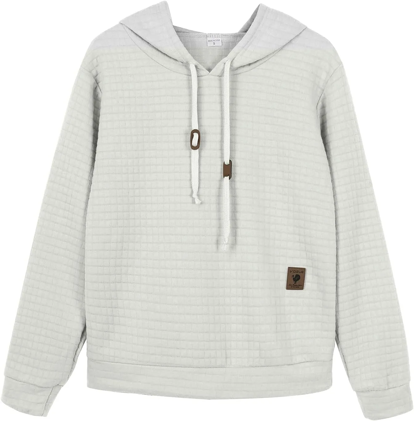 DuDubaby Men's Winter Casual Hoodie Warm Long Sleeves Sweatshirt Coat Jacket Sweater