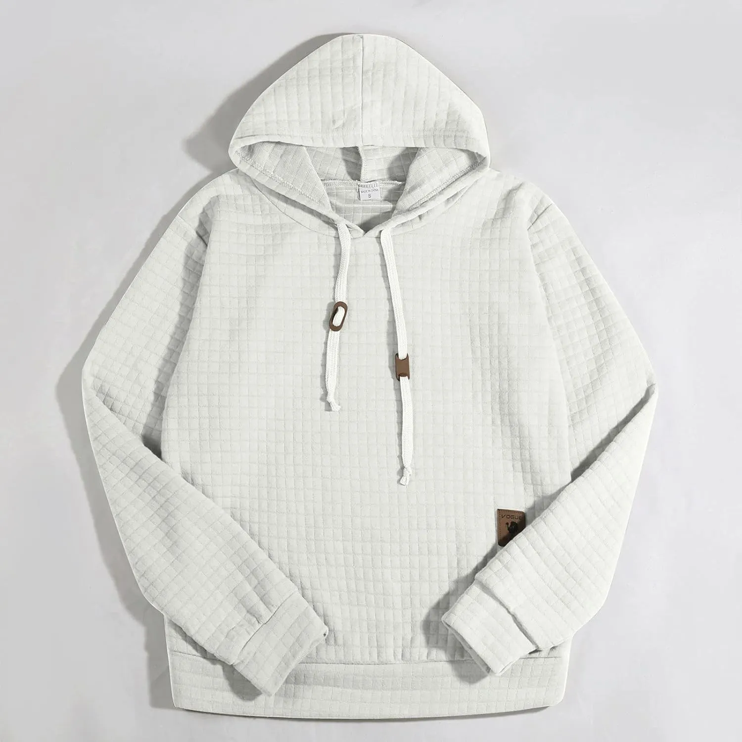 DuDubaby Men's Winter Casual Hoodie Warm Long Sleeves Sweatshirt Coat Jacket Sweater