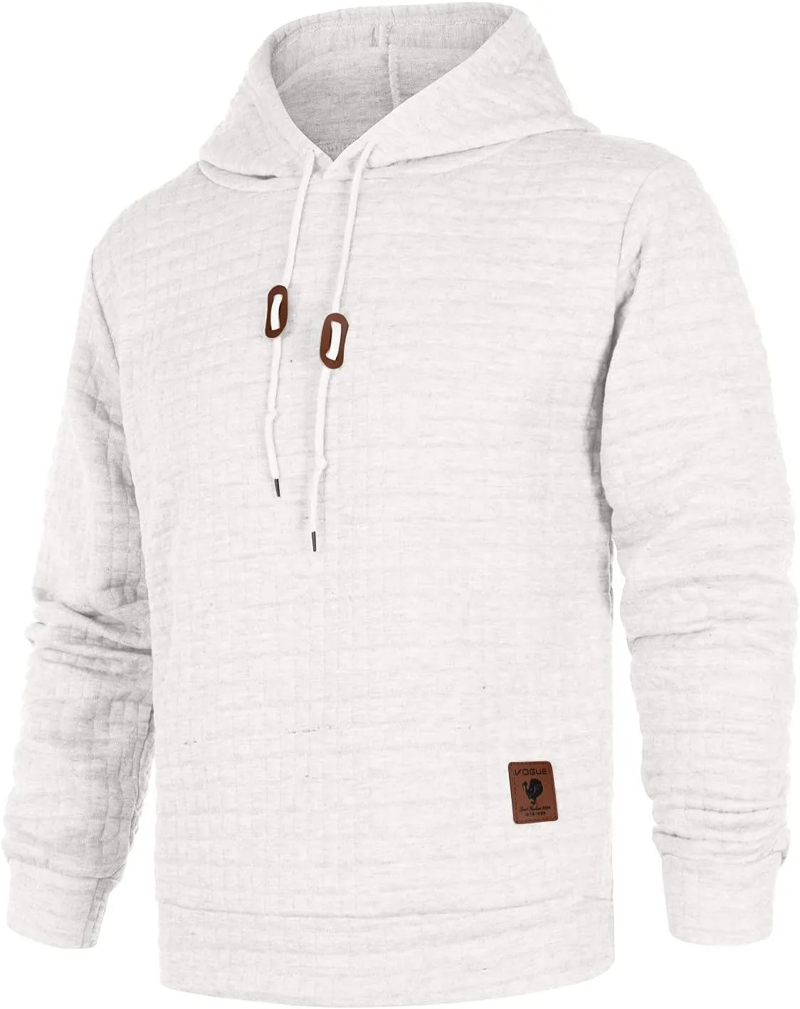 DuDubaby Men's Winter Casual Hoodie Warm Long Sleeves Sweatshirt Coat Jacket Sweater