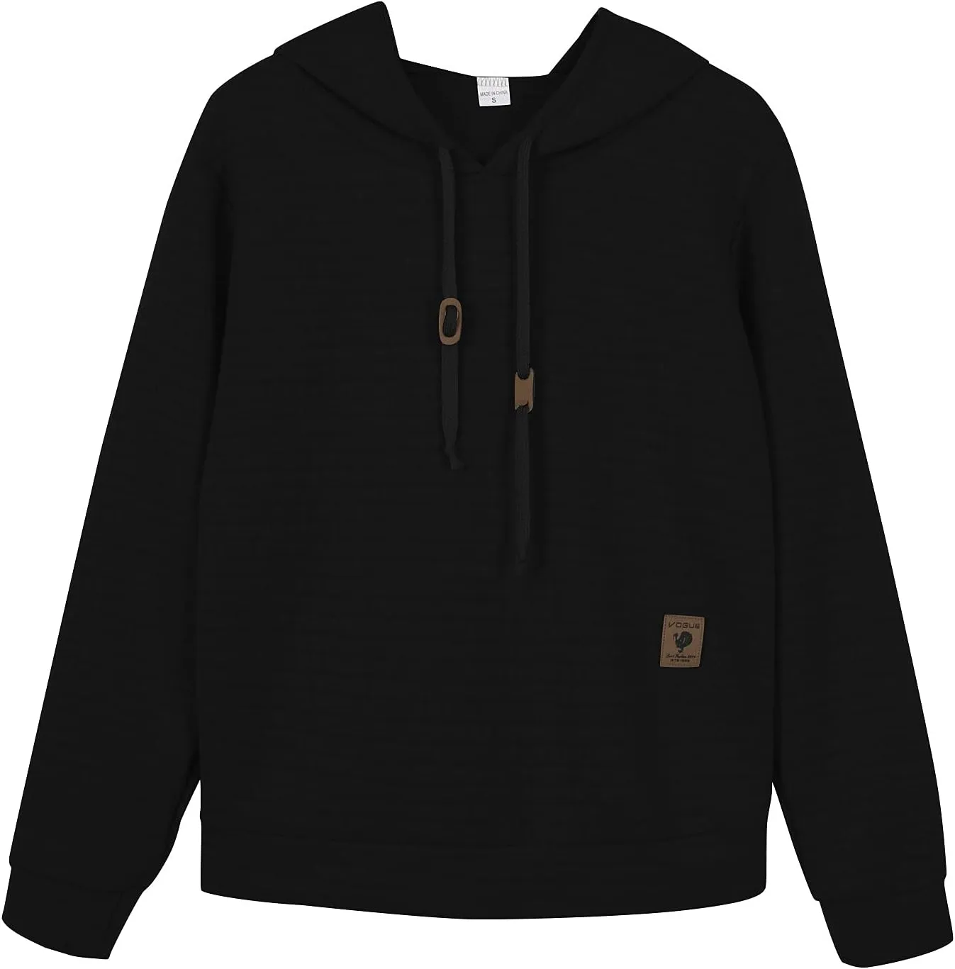 DuDubaby Men's Winter Casual Hoodie Warm Long Sleeves Sweatshirt Coat Jacket Sweater