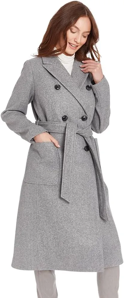 Frye Women's Wool Blend Trench Coat