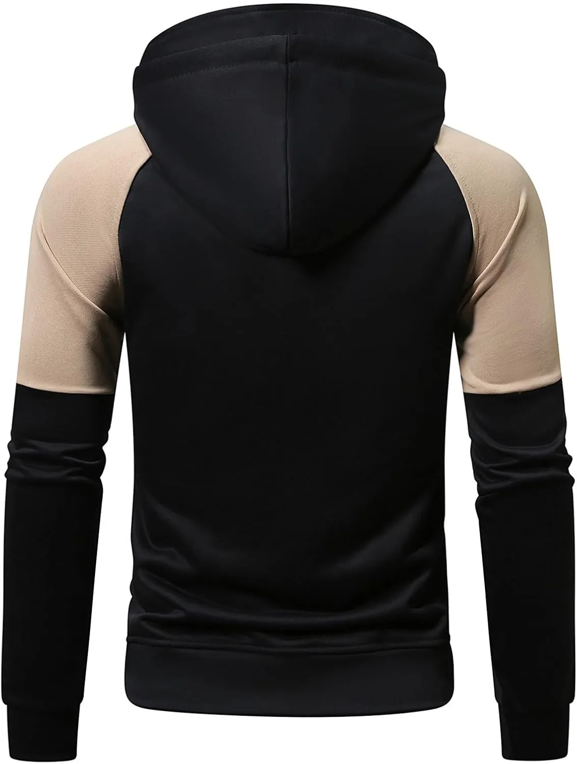 Full Zip Hoodies for Men Blank Big and Tall Hoodie Personalized Thermal Sweater