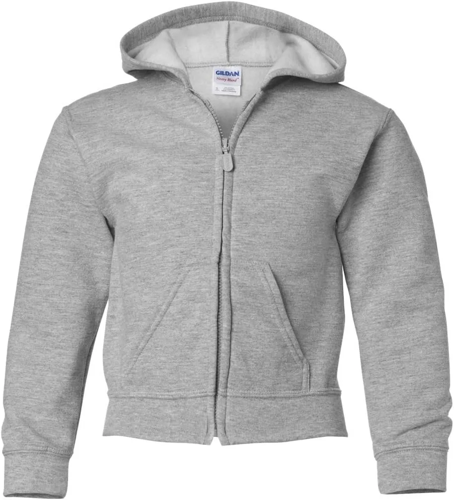 Gildan Men's Full Zip Hooded Sweatshirt