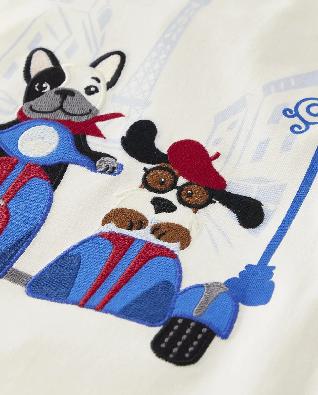 Gymboree Boys and Toddler Embroidered Graphic Long Sleeve Layered T-Shirts