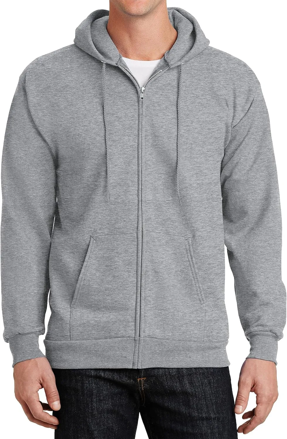 Have It Tall Mens Full Zip Hoodie