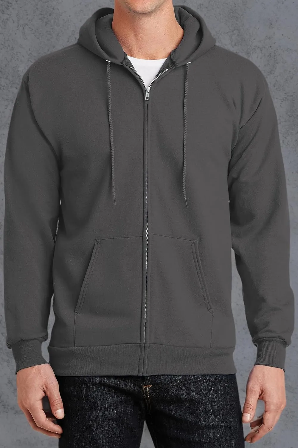 Have It Tall Mens Full Zip Hoodie