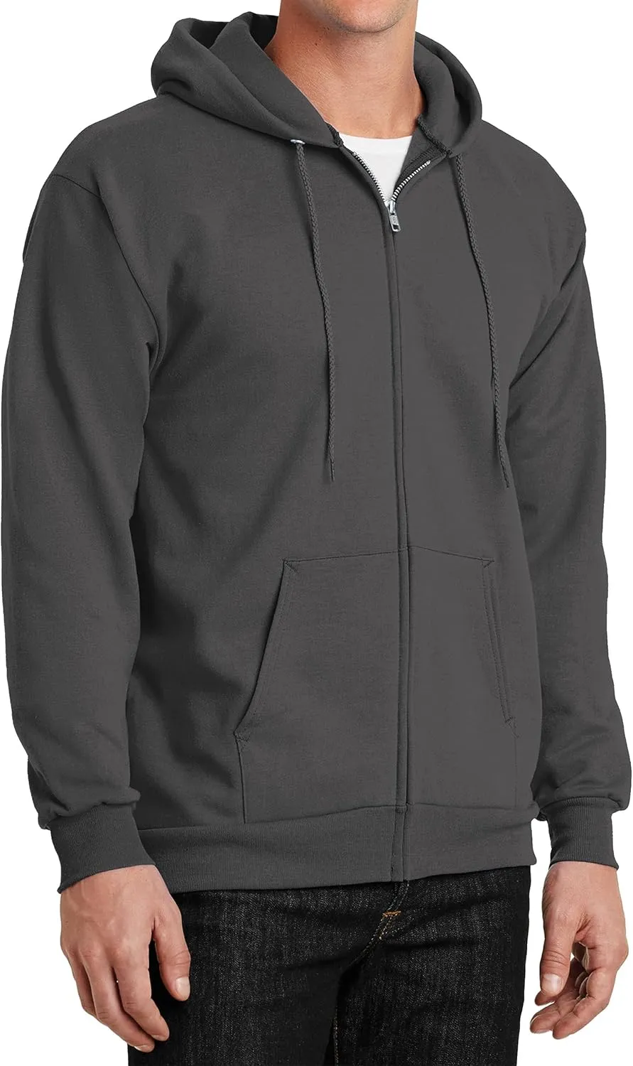 Have It Tall Mens Full Zip Hoodie