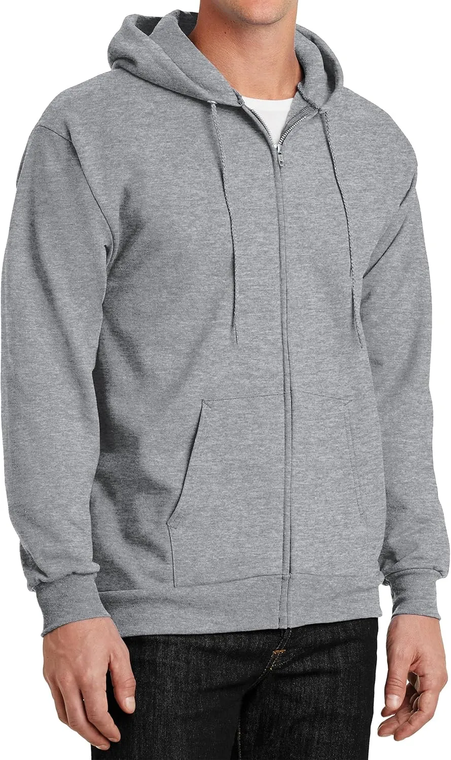 Have It Tall Mens Full Zip Hoodie