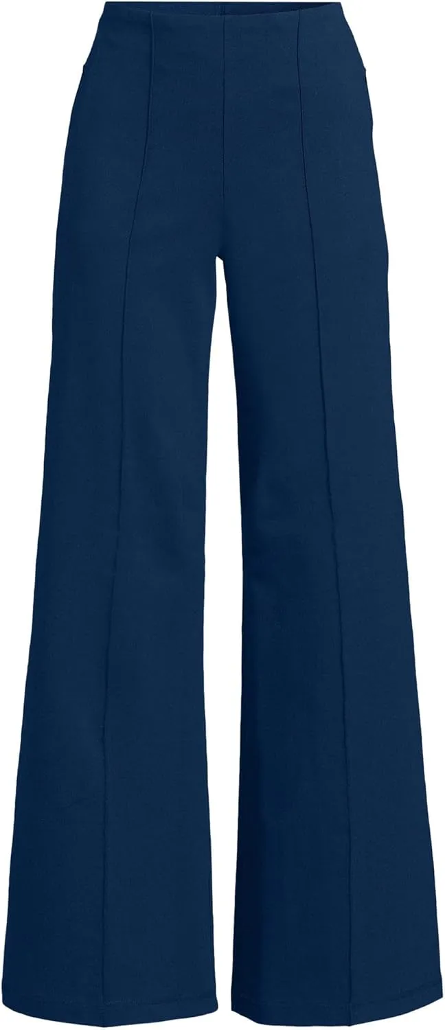 Lands' End Women's Starfish High Rise Palazzo Pants