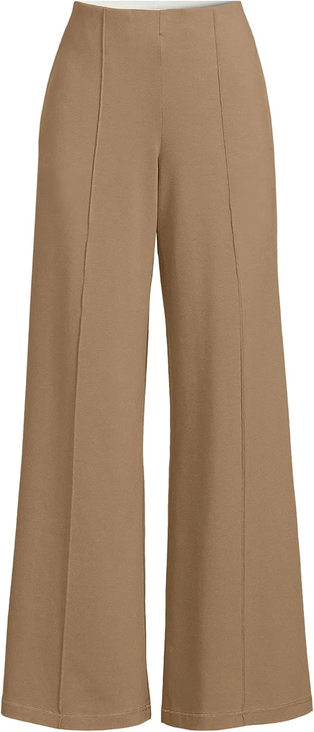 Lands' End Women's Starfish High Rise Palazzo Pants