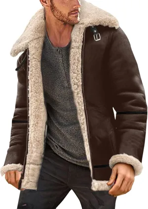 LCMTWX Coats for Men and Winter Jacket Coat Leisure Plus Size Hat Zip Pocket Cotton-Padded Warm Men's Thicken Warm Winter