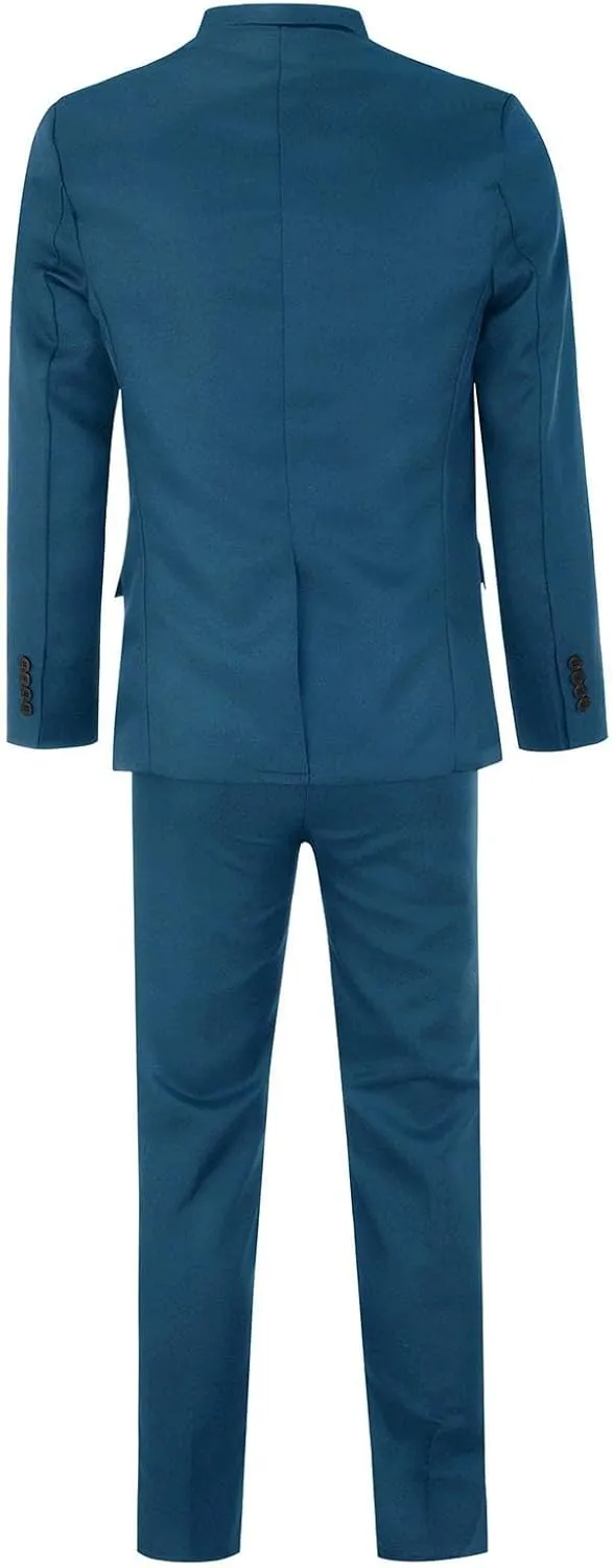 LCMTWX Men Suits Slim 3 Suit Business Wedding Party Jacket Vest & Pants Coat Men'S Suits Regular Fit MenS Suits Black Suit