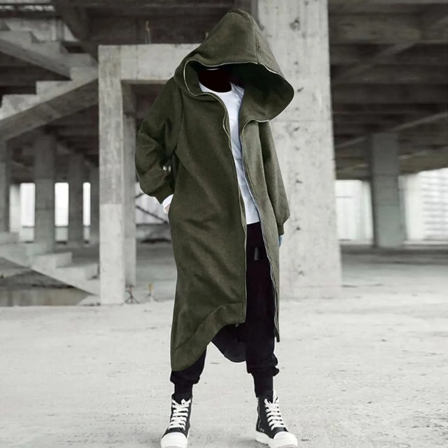 LCMTWX Mens Hoodies Zipper Hoodie Splicing Large Size Sweater Jacket Full Zip Long Sleeve Sweatshirt Full Zip Long Sleeve