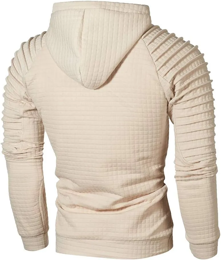 LCMTWX Mens Hoodies Zipper Hoodie Splicing Large Size Sweater Jacket Full Zip Long Sleeve Sweatshirt Full Zip Long Sleeve
