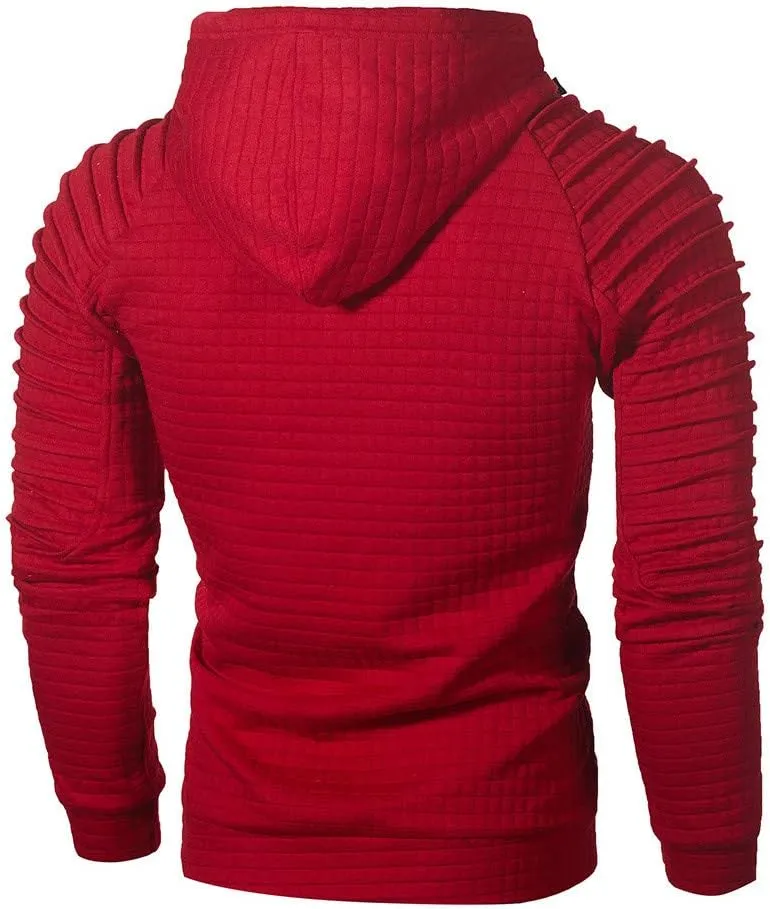 LCMTWX Mens Hoodies Zipper Hoodie Splicing Large Size Sweater Jacket Full Zip Long Sleeve Sweatshirt Full Zip Long Sleeve
