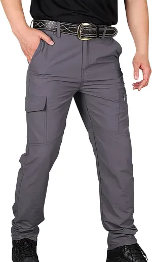 LCMTWX Mens Work Pants Sports Outdoor Mountaineering Men's Work Pants Men's Joggers with Pockets Black Sweatpants Men Men's