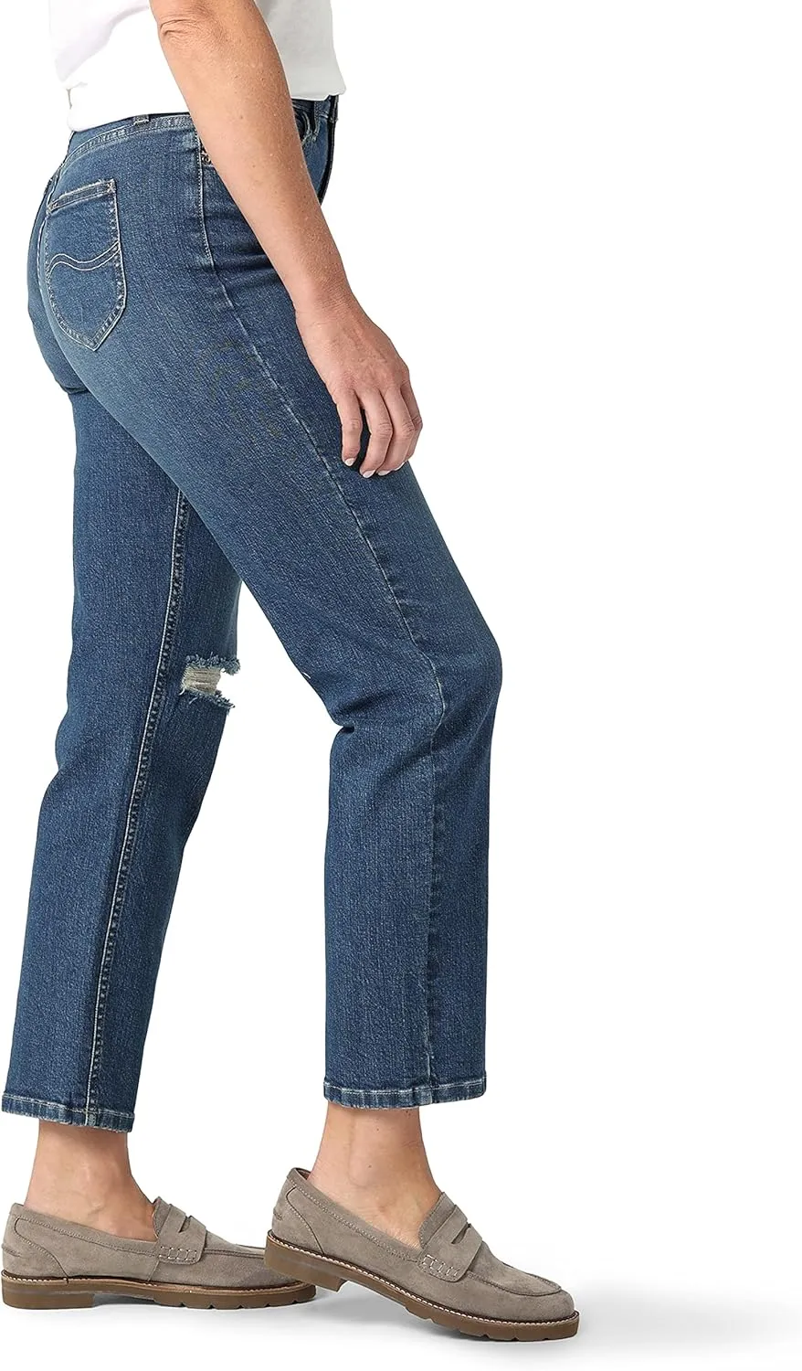 Lee Women's High Rise Vintage Straight Leg Jean