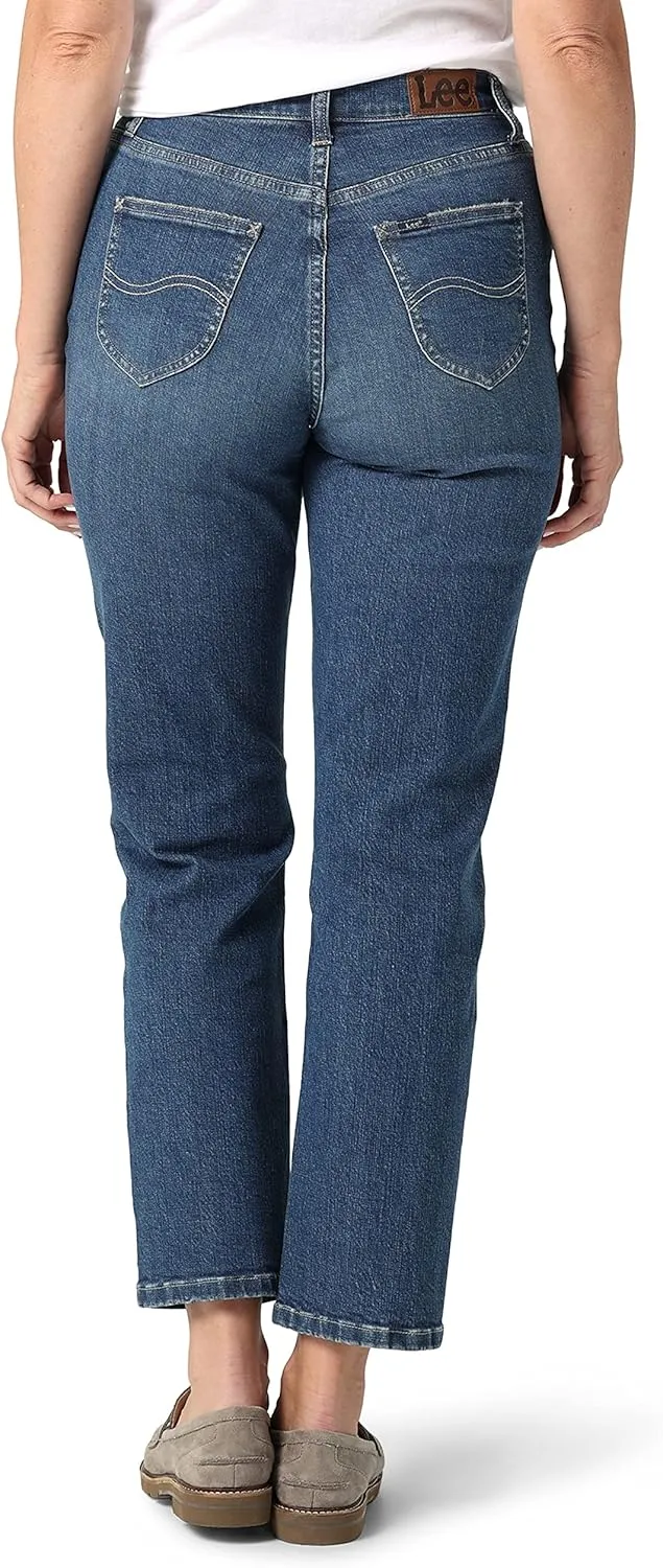 Lee Women's High Rise Vintage Straight Leg Jean