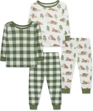 Little Me Clothes for Baby Boys' 2-Pack Pajama Set, 12 Months - 4Toddler