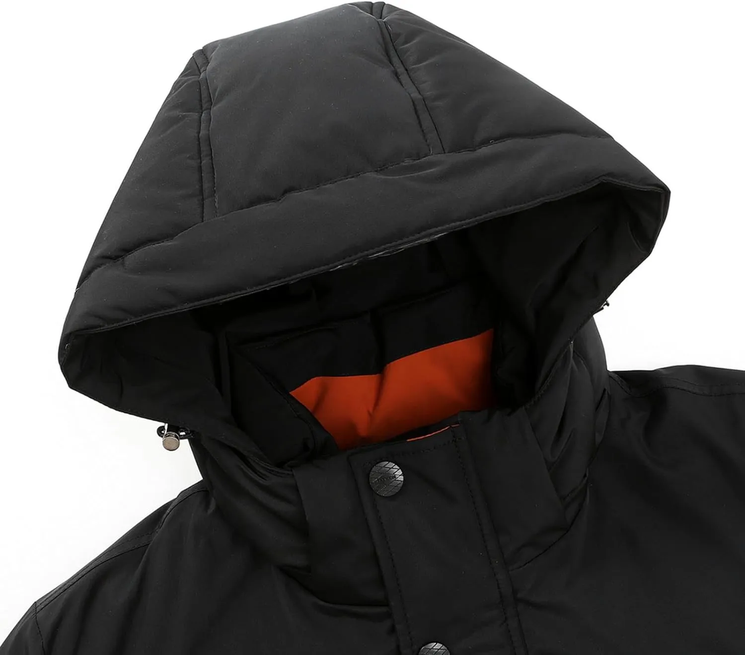 Men Hooded Casual Down Jackets Winter Coats Outdoors Waterproof Coats Windproof Jackets Slim Coats Thickening Outwear