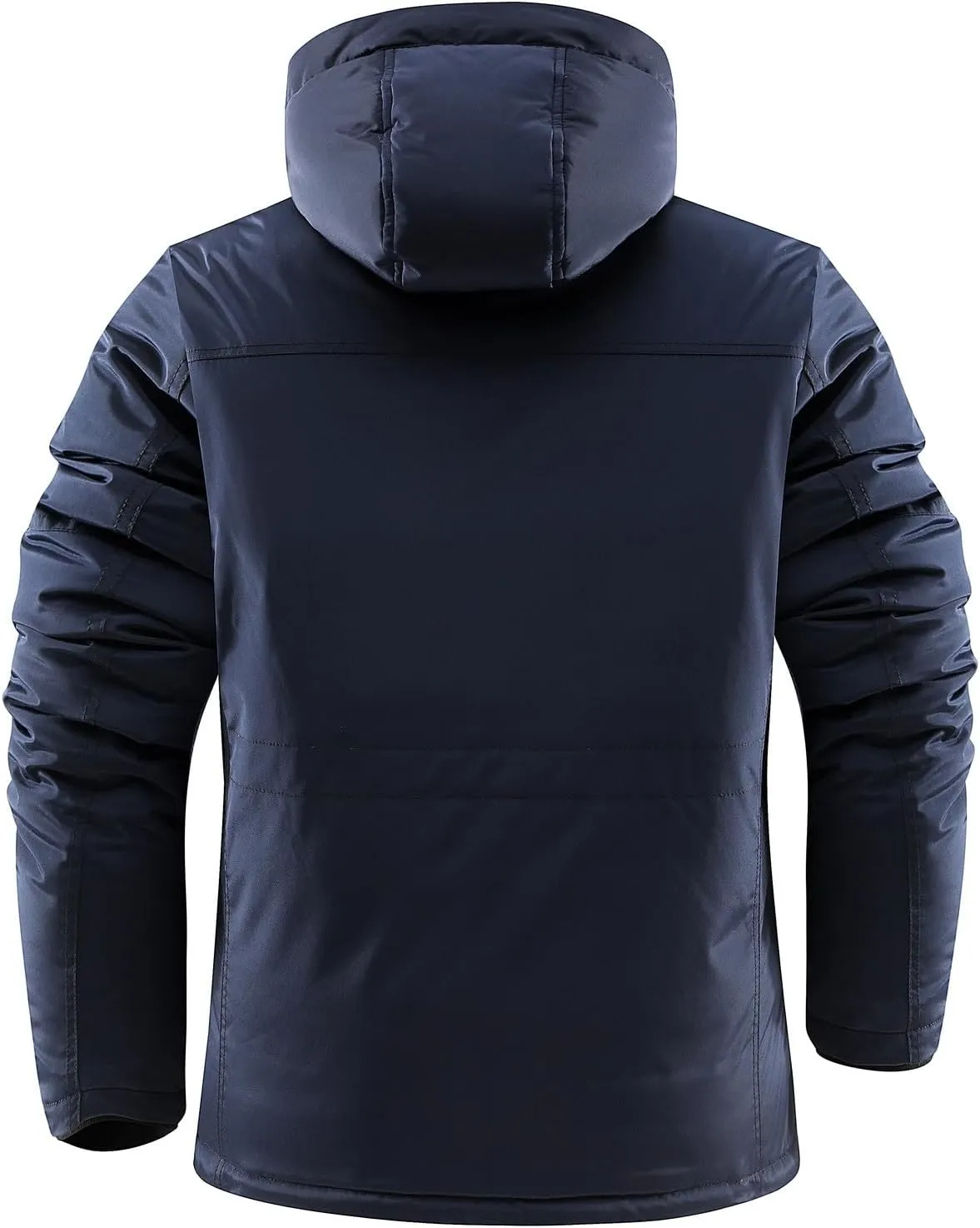 Men Hooded Casual Down Jackets Winter Coats Outdoors Waterproof Coats Windproof Jackets Slim Coats Thickening Outwear