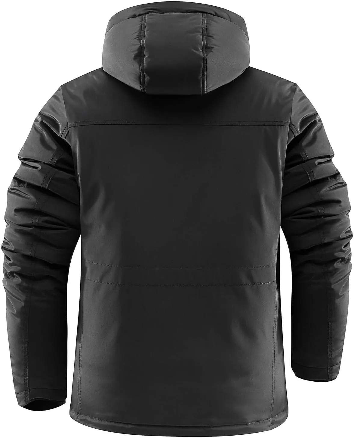Men Hooded Casual Down Jackets Winter Coats Outdoors Waterproof Coats Windproof Jackets Slim Coats Thickening Outwear