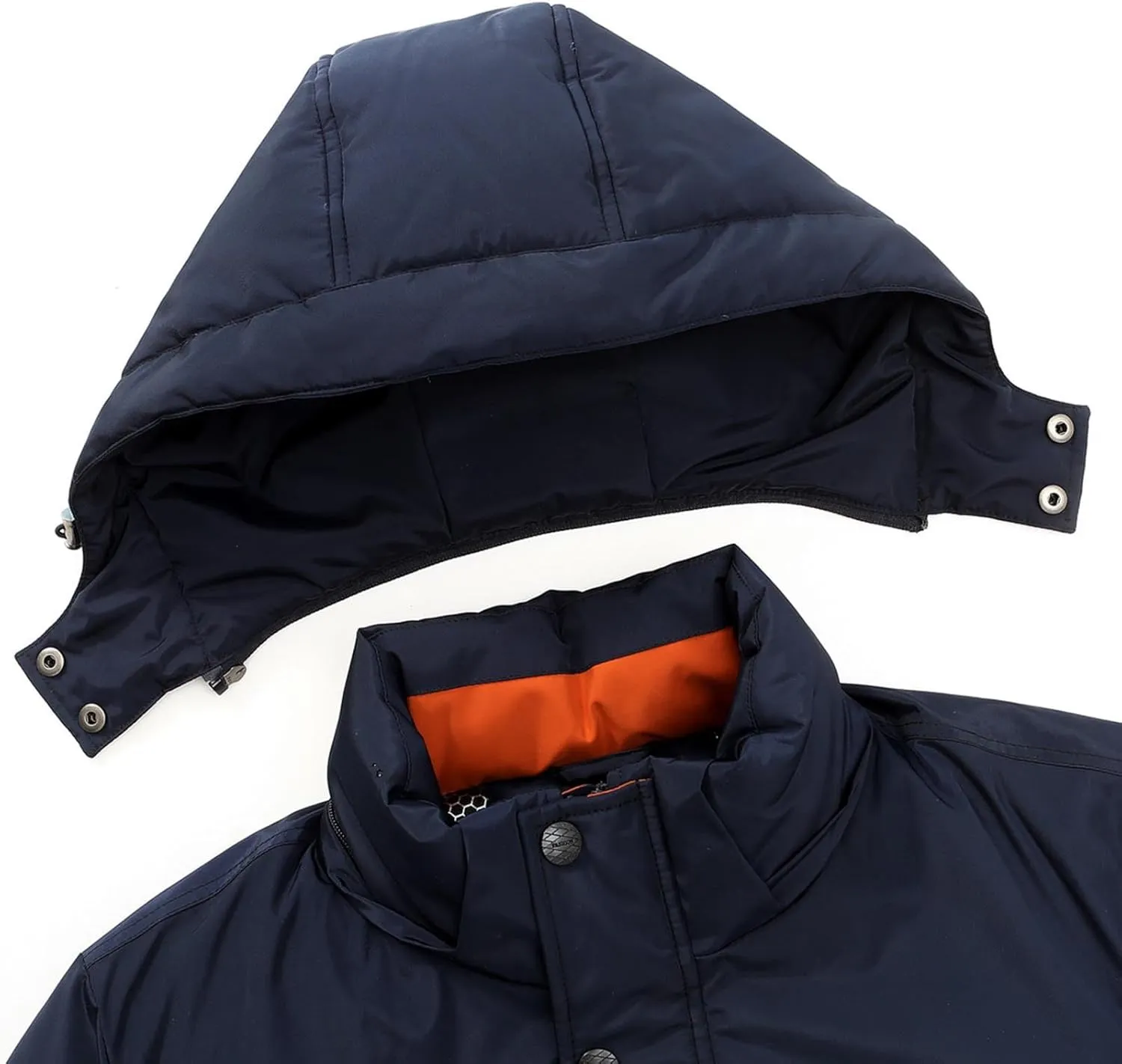 Men Hooded Casual Down Jackets Winter Coats Outdoors Waterproof Coats Windproof Jackets Slim Coats Thickening Outwear