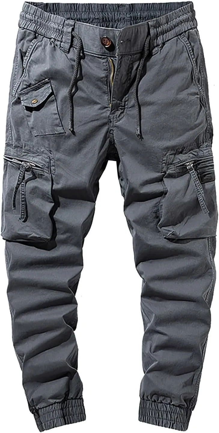 Mens 2024 Tactical Pants Ripstop Cargo Pants Lightweight Work Hiking Pants Outdoor Workout Joggers Work Military Pant