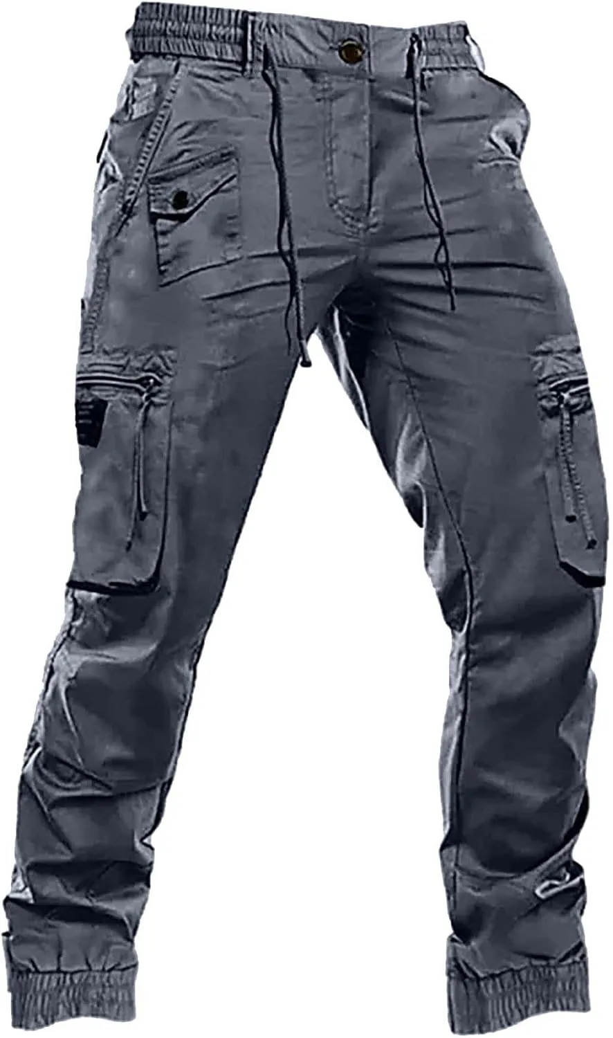 Mens 2024 Tactical Pants Ripstop Cargo Pants Lightweight Work Hiking Pants Outdoor Workout Joggers Work Military Pant
